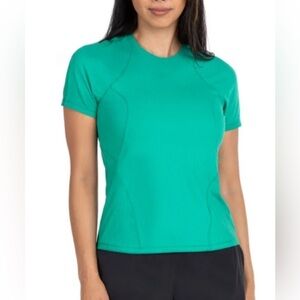 Spyder Active Ribbed Short Sleeve Tee